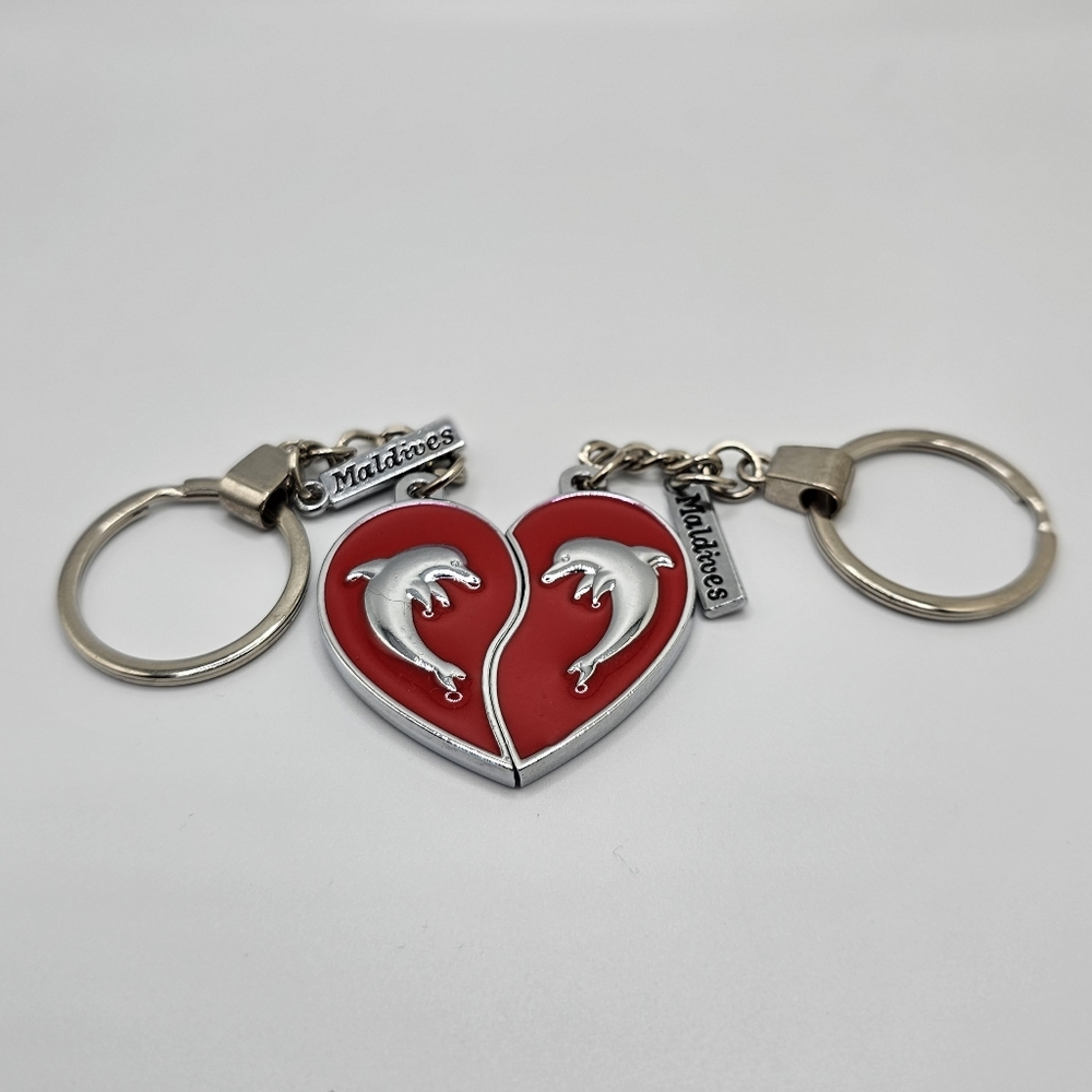 Maldives dolphin Keychain